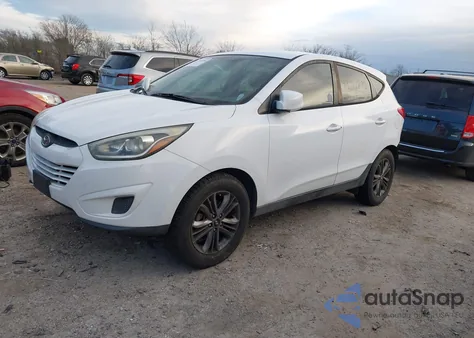 2015 Hyundai Tucson Gls из США, поврежденный, VIN KM8JTCAF0FU109197